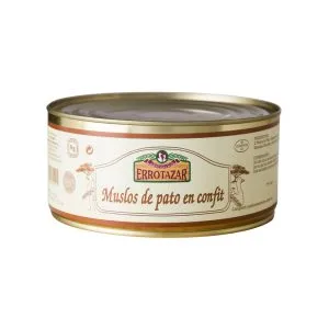 Muslo de Pato en Confit ERROTAZAR latón 12 muslos