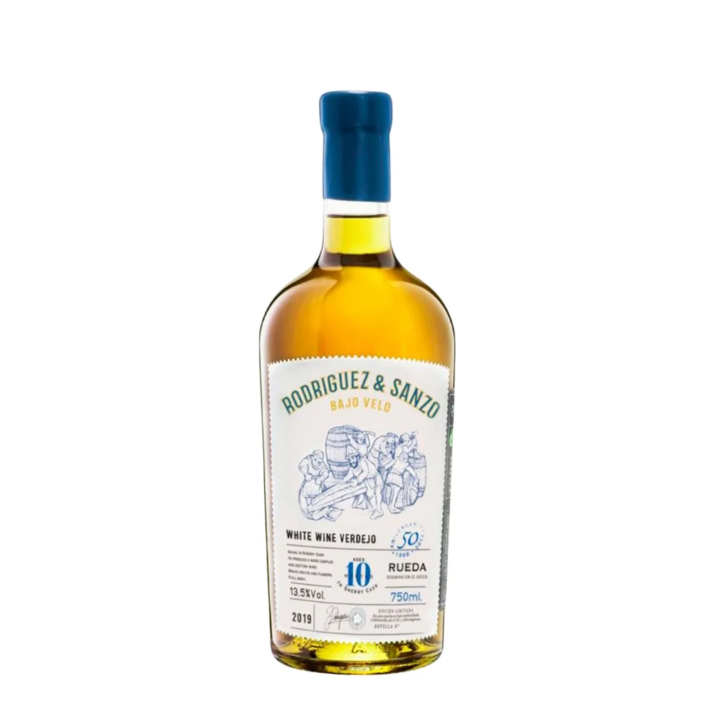 Vino Blanco Verdejo Rodríguez Y Sanzo Bajo Velo  75cl