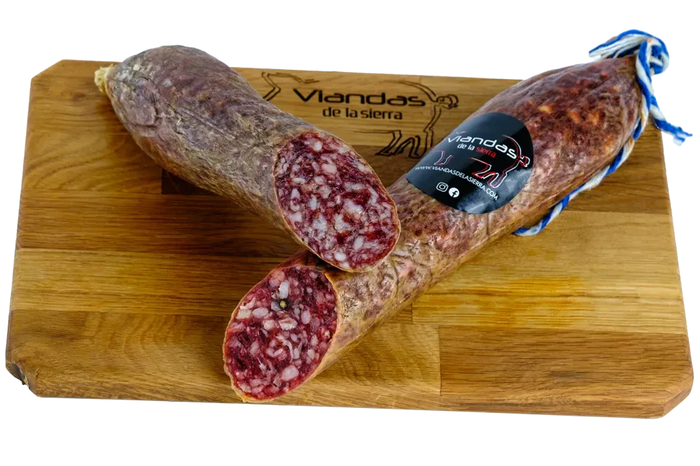 Salchichón ibérico Extra Viandas de la Sierra (0,500 – 0,600 Kg) — Viandas de la Sierra