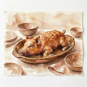 Cochinillo y Cordero
