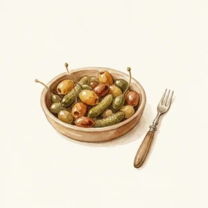 Encurtidos y aceitunas